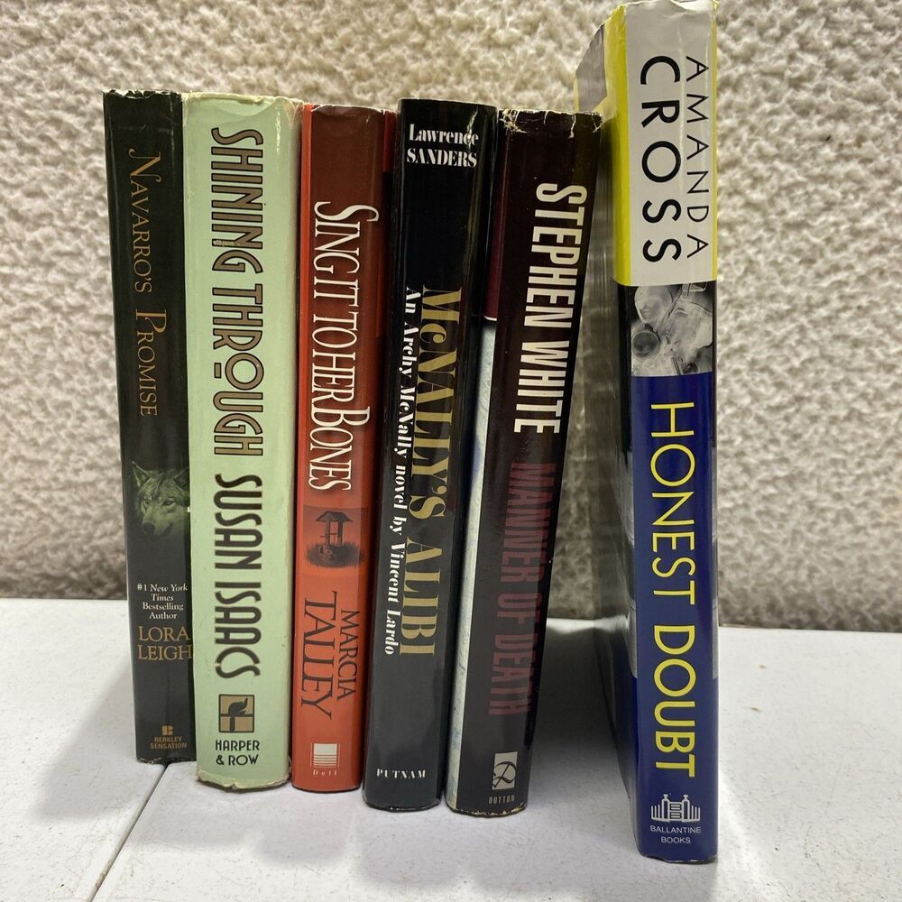 Women’s Hardback Novel Lot Of 6